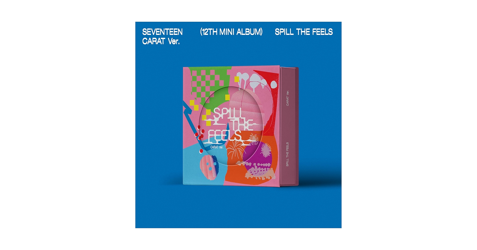 セブチ SPILL THE FEELS CARAT Ver. 21枚 セット Seventeen - Spill The Feels - Carat Version - incl. Lyric